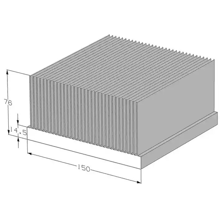 HighpowerACdriveraluminumheatsinksize2